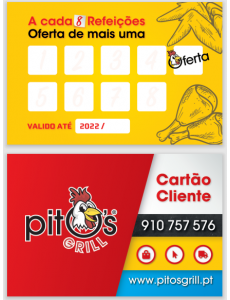 Cartões de Fidelização - 500 Unidades